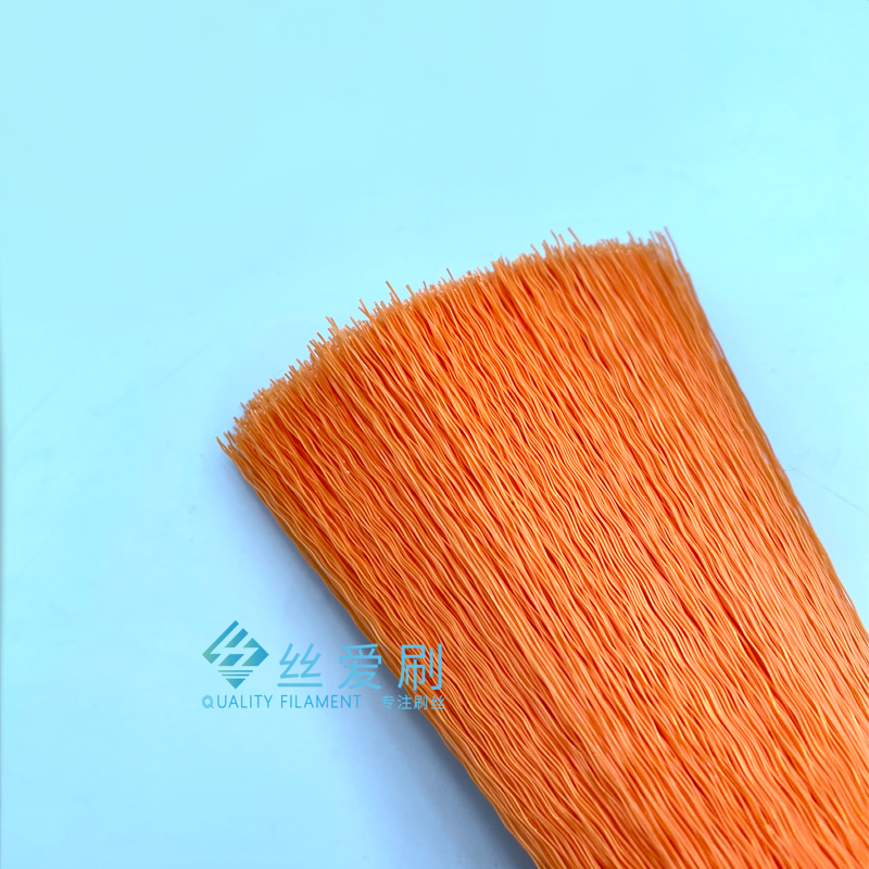 桔色PVC圆形可开花曲丝 2.5曲 0.4x1220mm